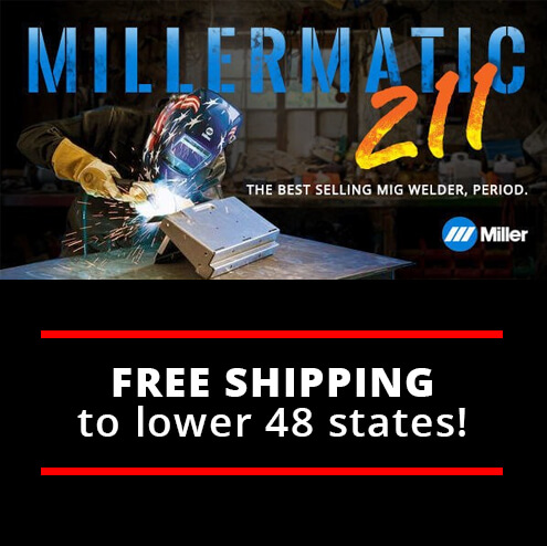 Millermatic 211 - The best selling MIG welder, period.