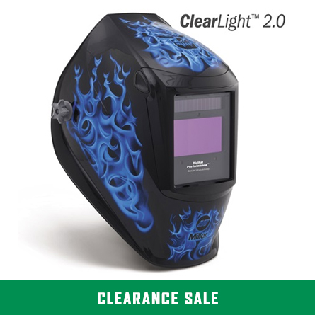 Digital Performance, Blue Rage, Welding Helmet w/ Clearlight 2.0 #289802