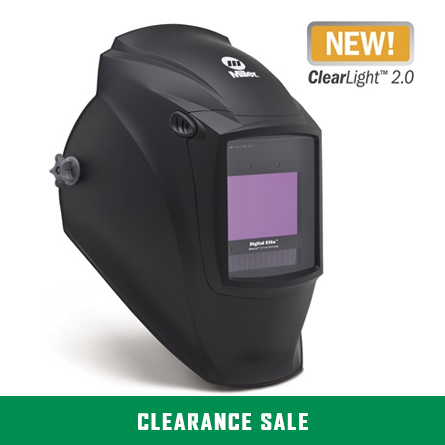 Digital Elite™ Black (QR) External Grind, Welding Helmet w/ Clearlight 2.0 #288924