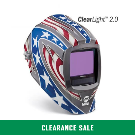 Digital Infinity™ Stars & Stripes™ Welding Helmet w/ Clearlight 2.0 #288420