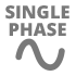 Single phase plasma cutter