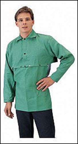 Tillman Fire Resistant Cotton Green Cape Sleeve #6221