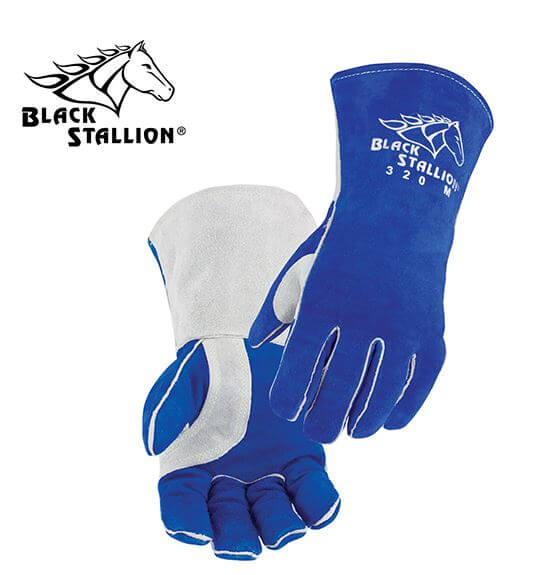 black stallion mig welding gloves