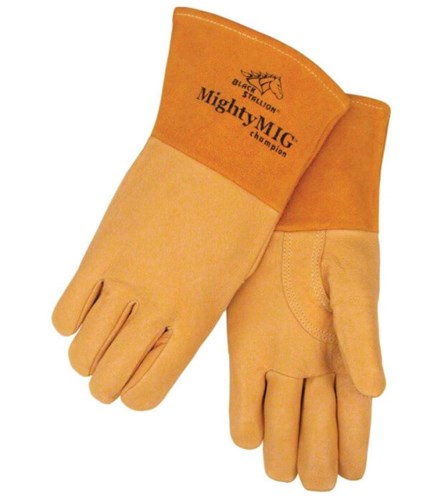 Revco Black Stallion  MightyMIG® Premium Grain Pigskin MIG Glove #39CHMP