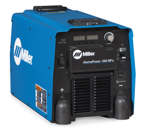 Miller AlumaPower™ 450 MPa Pulsed MIG Welder, Aux Power (230/460 V) For Sale Online