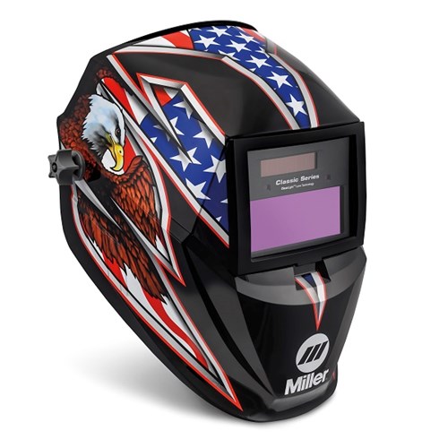 Miller Classic Series Welding Helmet with ClearLight™ Lens Technology, VS Liberty #287820