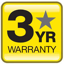 ESAB 3-year warranty