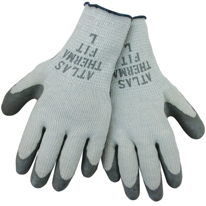 Rubber Coated String Knit Work Gloves