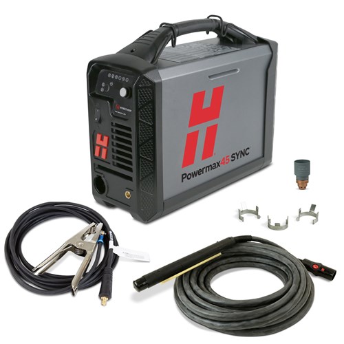 Powermax45 SYNC Plasma Cutter - 230V, CPC Port, 180° Machine Torch, 50ft Lead #88581