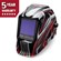 Lincoln Electric red black and silver welding helmet for sale