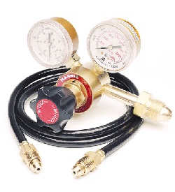 Lincoln Electric Deluxe Adjustable Gas Regulator and Hose Kit #K586-1