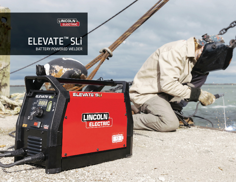 Lincoln Electric Elevate SLi battery powered welders for sale online