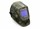 Auto-darkening welding helmet with camo hunter pattern