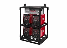 Lincoln Electric 4-Pack Rack, Flextec 350X PowerConnect Multi-Process Welders #K4726-2