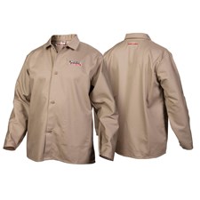 Lincoln Electric Traditional FR Cloth Welding Jacket (Khaki) #K3317