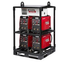 Lincoln Electric Flextec® 350X Construction (Tweco) Multi-Process Welder 4-Pack Rack #K3402-3