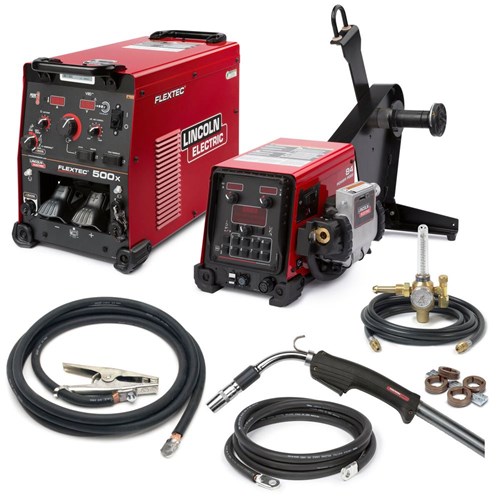 Lincoln Electric Flextec® 500X/ Power Feed® 84 Heavy Duty One-Pak® #K3612-5 for sale online at Welders