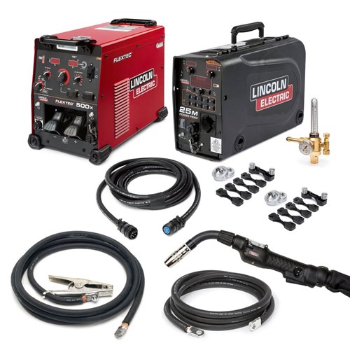 Lincoln Electric Flextec® 500X Multi-Process Aluminum Welder One-Pak® #K3612-9 for sale online