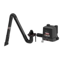 Lincoln Electric Prism® Wall Mount Fume Extractor w/ Single Telescopic 13 ft. Arm, MERV 14 Filter, Arc Sensor, One Pak® #K4261-1