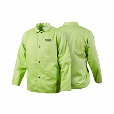 Lincoln Electric Bright FR Cloth Welding Jacket (Safety Lime) #K4689