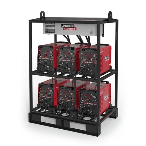 Lincoln Electric Flextec® 350X PowerConnect® 6-Pack Rack #K4727-1 for sale online at welders