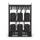 back side view of Lincoln Electric Flextec® 350X PowerConnect® 6-Pack Rack #K4727-1