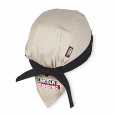 Lincoln Electric FR Welding Bandana – Khaki w/ Black Headband #K4824-ALL for sale online