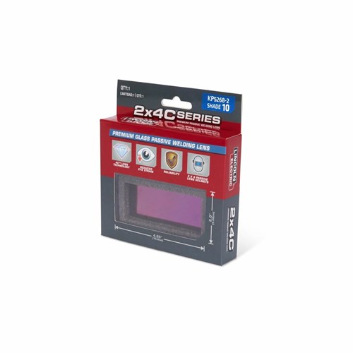 Lincoln Electric 2x4C® Series Premium Glass Passive Welding Lens - Shade 9 #KP5268-1 for sale