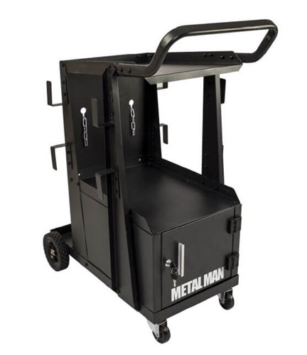 Metal Man Three Tier Welding Cart