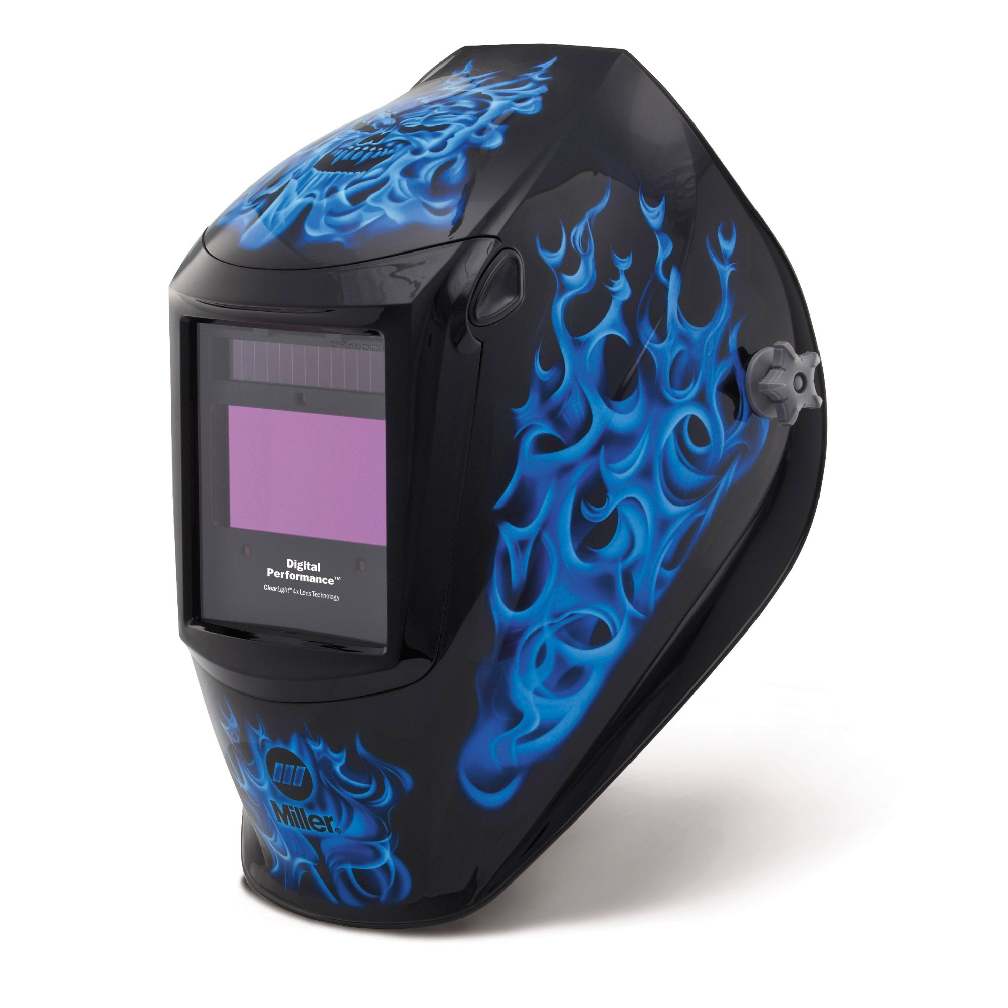 Miller Digital Performance™ Welding Helmet, Blue Rage, ClearLight 4x #296753 For Sale Online