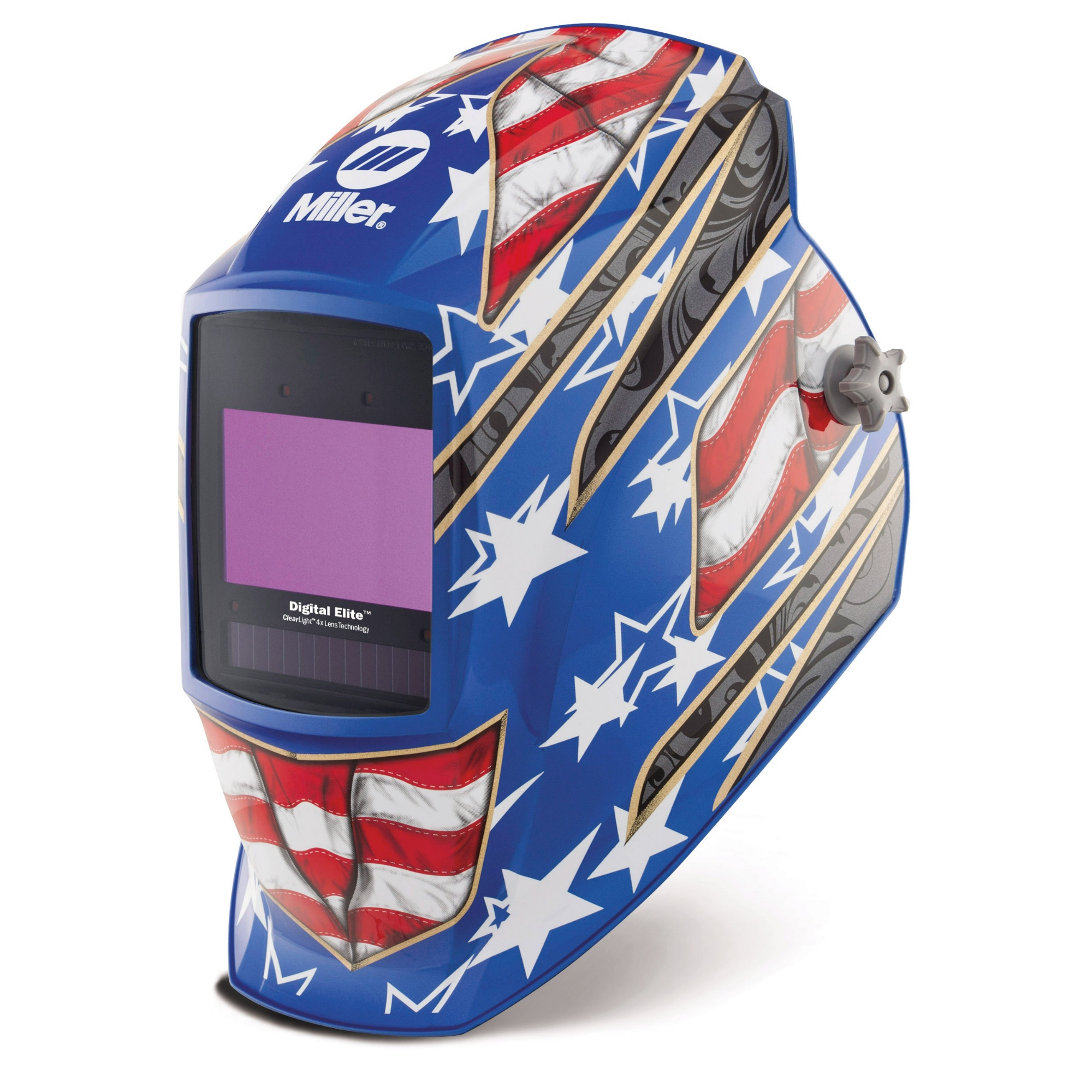 Digital Elite™ Welding Helmet w/ ClearLight 4x, Stars and Stripes #296770