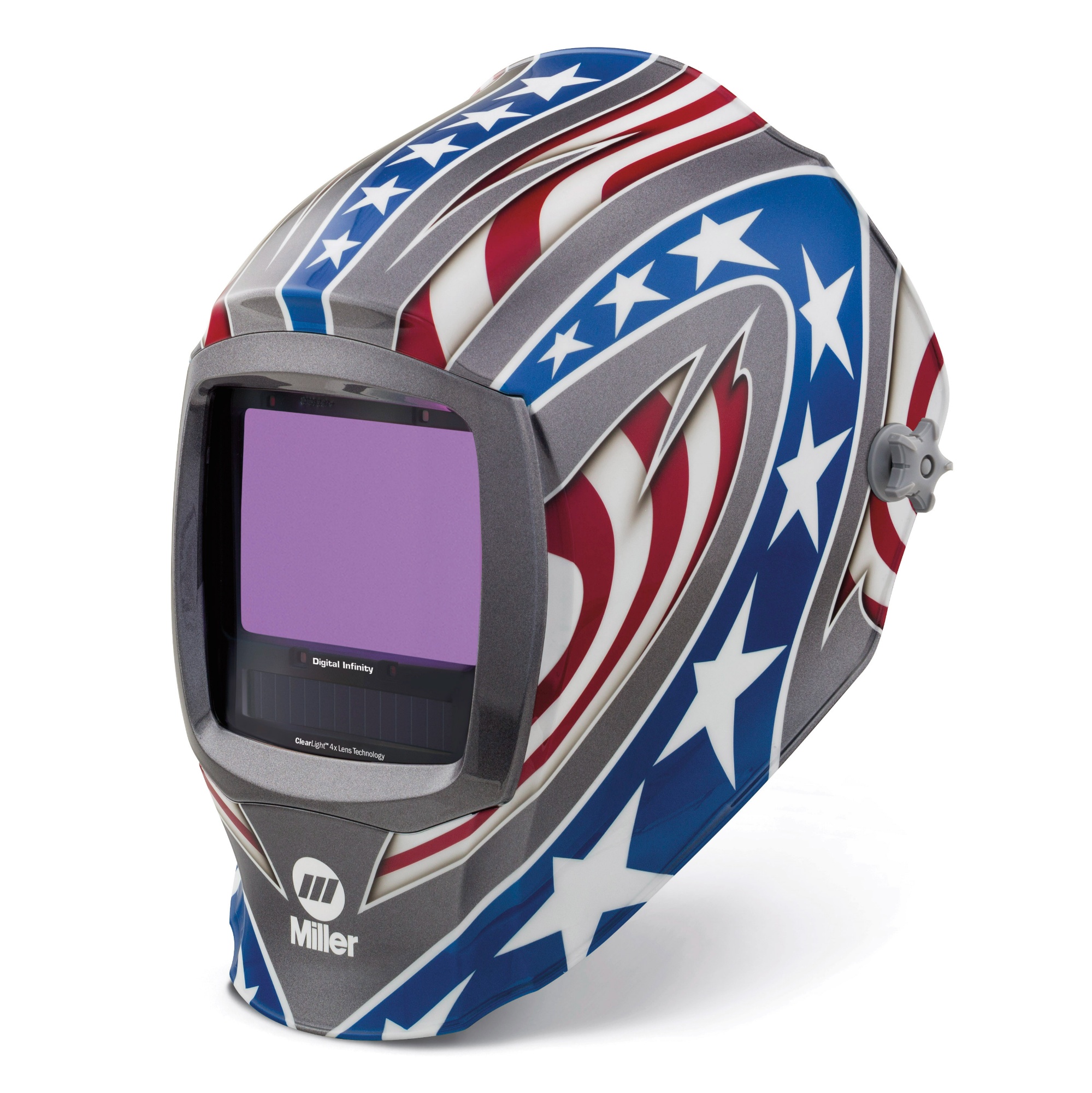 Digital Infinity™ Welding Helmet w/ ClearLight 4x, Stars & Stripes #296780