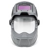 Welding helmet with flip up lens and grind shield