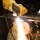 Hobart AirForce® 40i Plasma Cutter in action