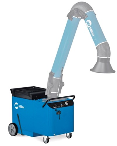 Miller FILTAIR® MWX Mobile Welding Fume Extraction System, Self-Cleaning Filter Model, W/O Arm #300531