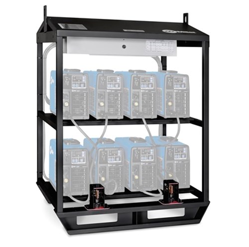 Miller Empty 8-Pack Rack for CST™ 282 / Maxstar 200 #301610 for sale online