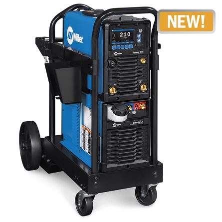 Miller Dynasty® 210 TIGRunner, TIG/Stick Welder w/ Cart Pkg (120-480 V) #907816002