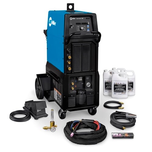 Miller Syncrowave® 300 TIG Welder, Wired Foot Pedal Complete Pkg #951000003 for sale online