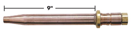 Smith® SC Series Extra-Long Heavy-Duty Acetylene Cutting Tip, 4" Capacity #SC12-4X9