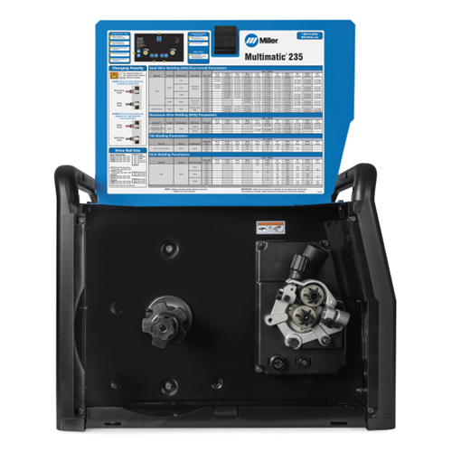 Miller Multimatic® 235 drive roll & settings