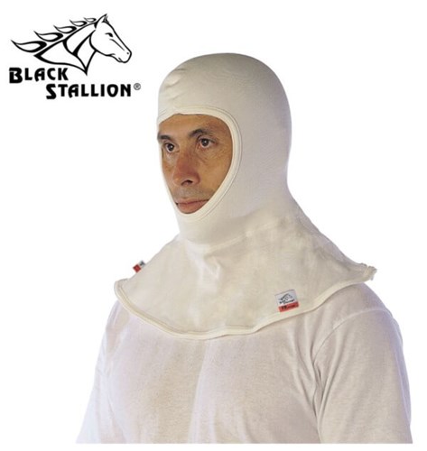 Black Stallion Nomex® Balaclava Sock Hood, Double Layer with Neck Drape #NH200