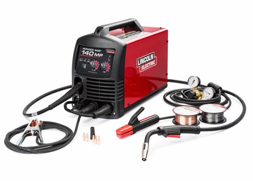 Lincoln Electric POWER MIG 140 MP Multi-Process Welder TIG One-Pak #K4499-1