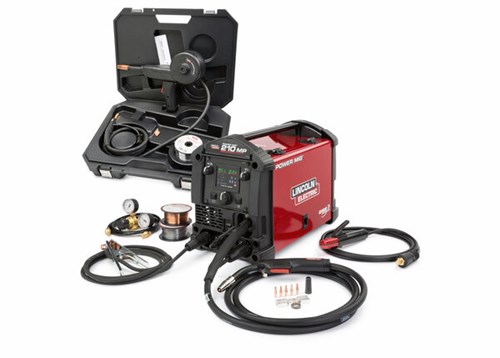 Lincoln Electric POWER MIG 210 MP Multi-Process Welder Aluminum One-Pak #K4195-1