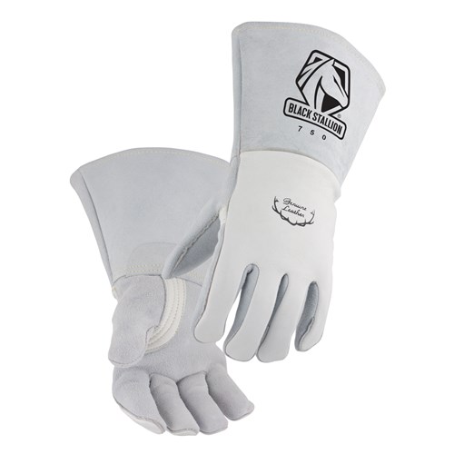 Revco Black Stallion Pearl Reversed Grain Palm Elkskin, Nomex Premium Welding Gloves #750 for sale online at welders