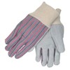 Revco Black Stallion Shoulder Split Cowhide/Canvas Back Basic Leather Palm Work Gloves #7B for sale online at Welders