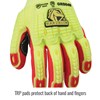 Buy Revco Black Stallion A6 Cut Resistant Nitrile Coated Hi-Vis Hppe Blend Glove #GR5040-HR
