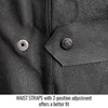 waist straps of Revco Black Stallion Jl2035-Bk BSX Coat Pig Grain #JL2035-BK