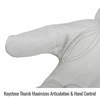 Revco Black Stallion Grain Cowhide Palm Drivers Glove with Split Cowhide Back #87