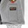 Gray welding sweatshirt with sleeve pocket for tools