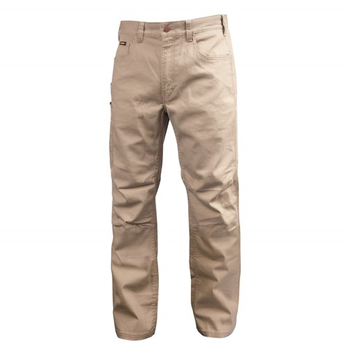 Revco Black Stallion 10 oz. AR/FR Stretch Canvas Utility Pant, Khaki with 30" Inseam #PF5530-KH